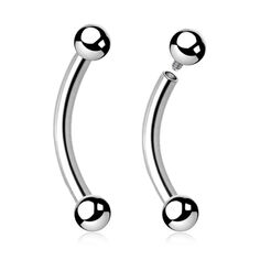 Surgical steel labret internally threaded