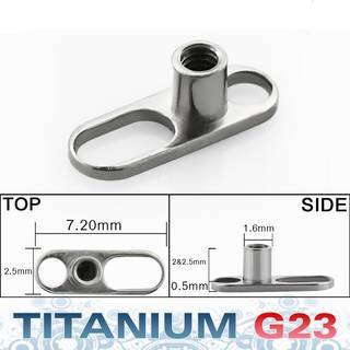 Titanium G23 base part