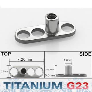 Titanium G23 base part