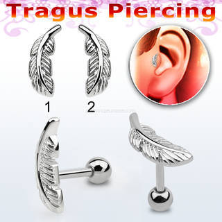 Tragus piercing