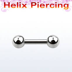 Helix barbell