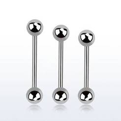 Surgicall steel barbell