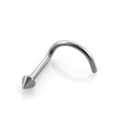 Surgical steel nose screw