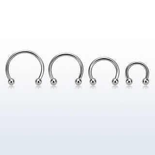 Surgicall steel circular barbell