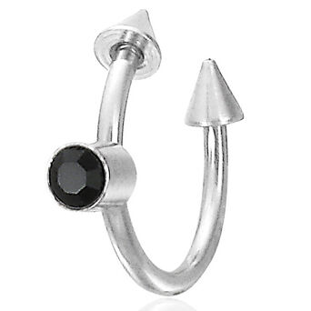 Stainless Steel Horseshoe Circular Barbell