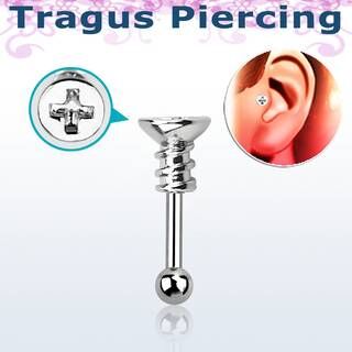 Tragus piercing