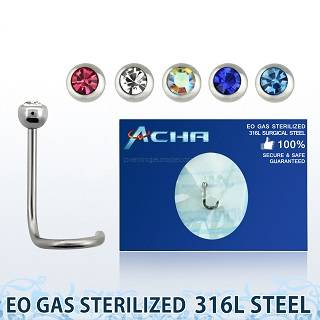 Surgical steel nose rings on sale safe